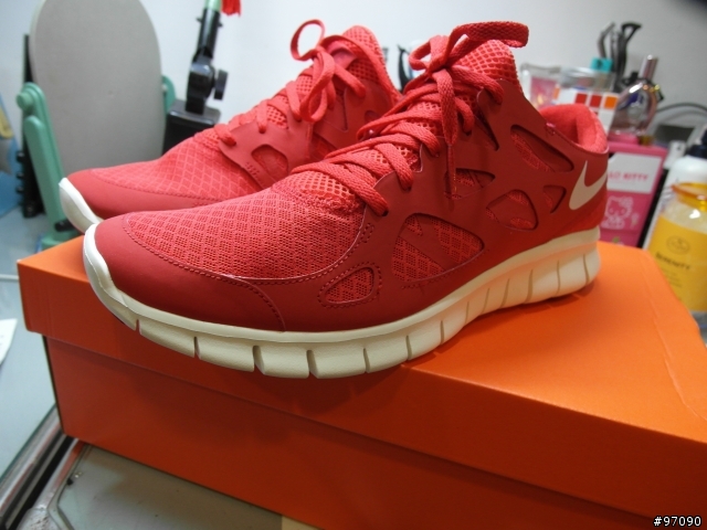 NIKE FREE RUN 全紅分享