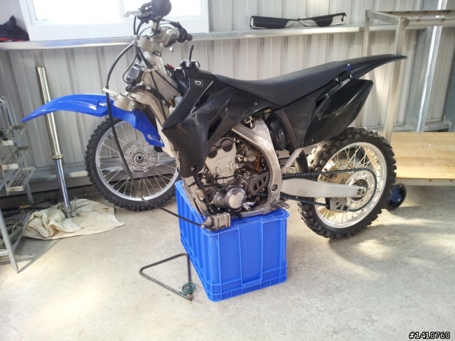 YZ250F 前叉三角台保養更換培林