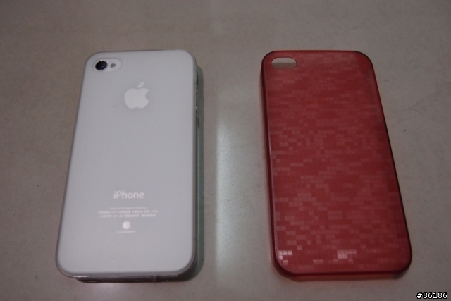 【GGMM】iPhone 4 4s TPU 防塵保護套 水晶白『防塵塞設計』