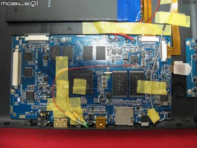 5/8 新增藍芽棒原型----ICIO D90W Wifi天線及電源指示燈DIY---可以WiFi Google 定位,Flash正常,Market