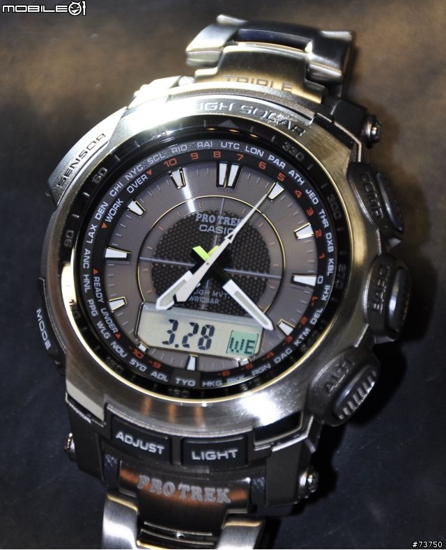 casio protrek PRW-5100T 登山錶
