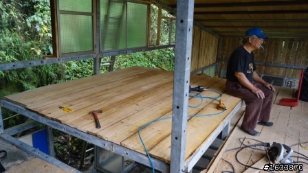  DIY簡單蓋鋼構木屋