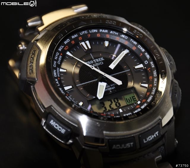 casio protrek PRW-5100T 登山錶