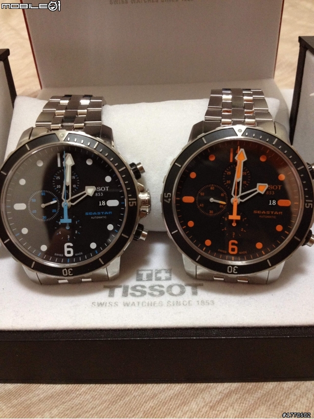 再次陷入TISSOT之 SEASTAR 海洋之星 系列