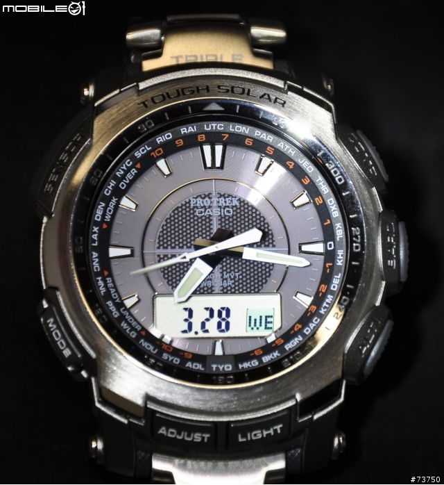 casio protrek PRW-5100T 登山錶