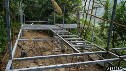  DIY簡單蓋鋼構木屋