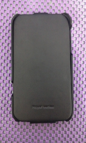 [開箱]HOCO真皮下掀皮套  HTC Sensation XL (G21)