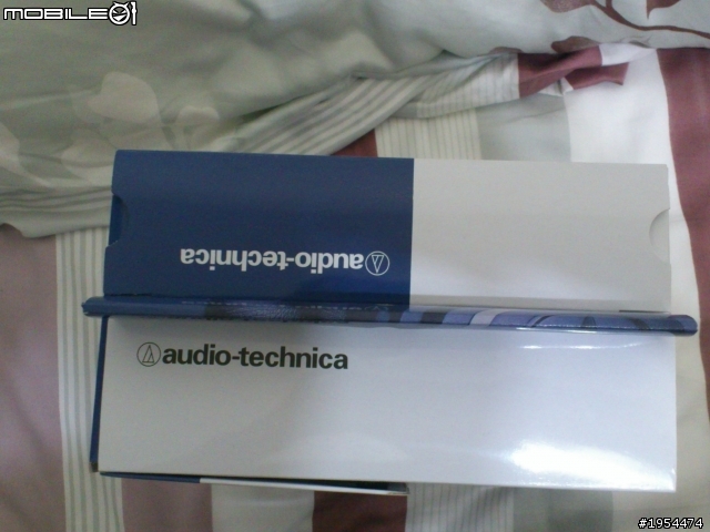 [簡易開箱]日本來的Audio-Technica M50 CWH