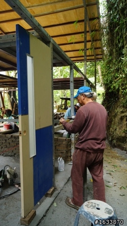  DIY簡單蓋鋼構木屋