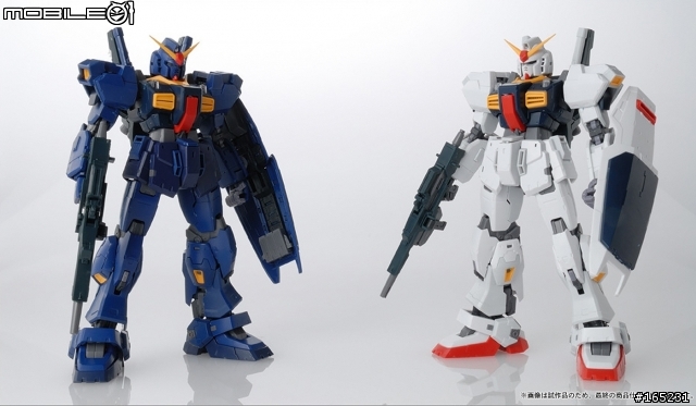 RG空中霸者素組小心得及MK-II試作彩圖