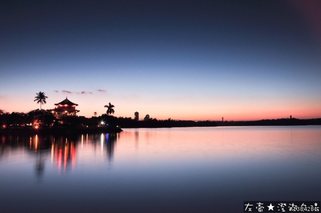 [景點] 澄清湖夕陽之夜～