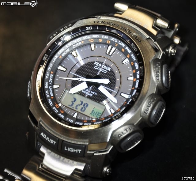 casio protrek PRW-5100T 登山錶