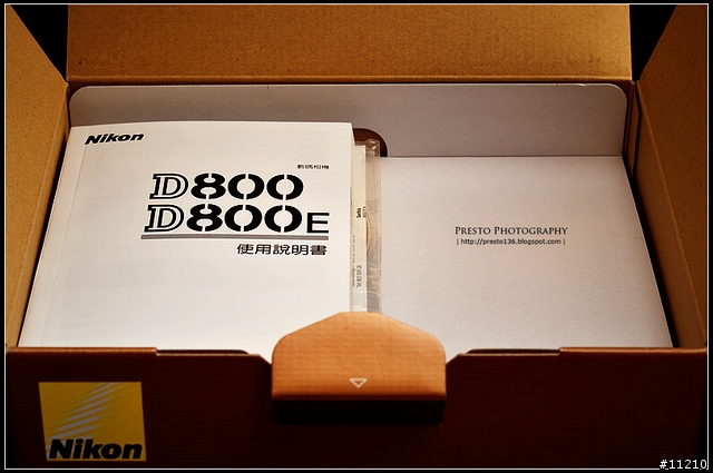 【分享】入手．Nikon D800 簡單開箱