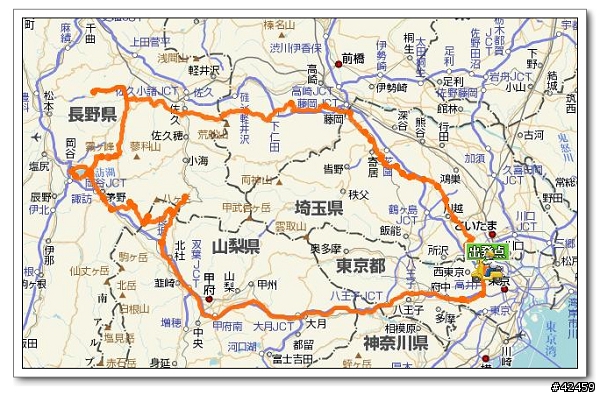 [SKYWAVE TYPE-S]群馬 長野ー八ヶ岳 諏訪湖の旅