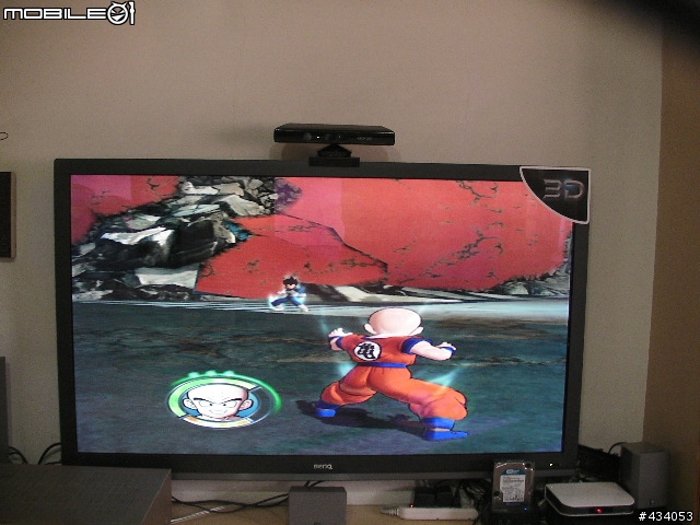 [入手開箱] BENQ X55-5500 3DTV 3D影片加XBOX360遊戲雙打全畫面測試