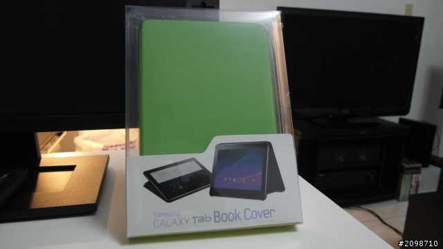分享Galaxy Tab 7.7 原廠專用立式皮套 ,3/17新增綠色系