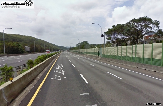 國道一號南下152km隱藏式測速照相捕獲