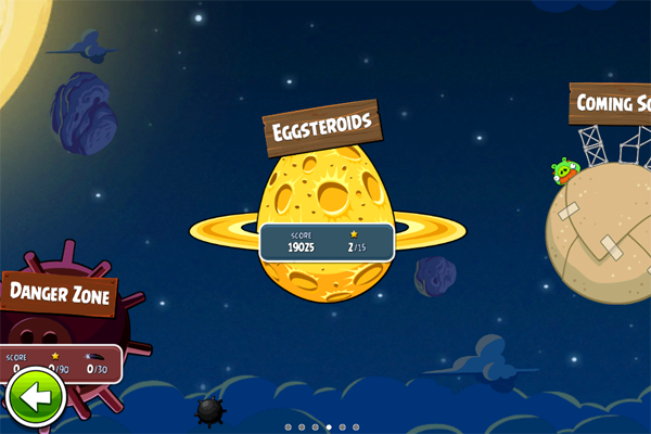 Angry Birds Space第一手試玩畫面