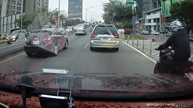 不守規矩的紅牌機車