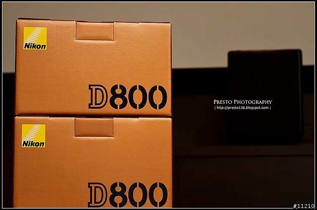 【分享】入手．Nikon D800 簡單開箱