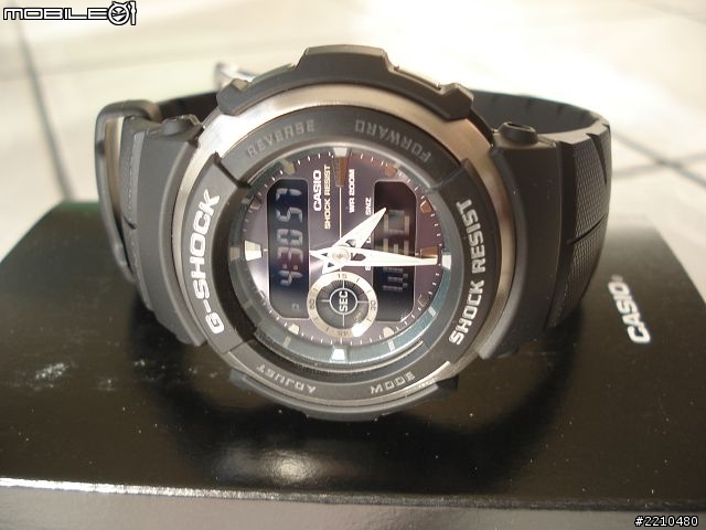 開箱文-古早的卡西歐G-300-3A