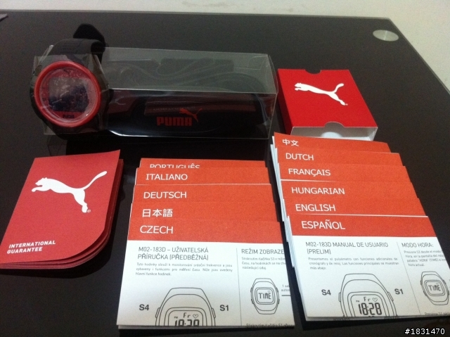 PUMA PULSE 熱血運動心跳錶 - 開箱分享