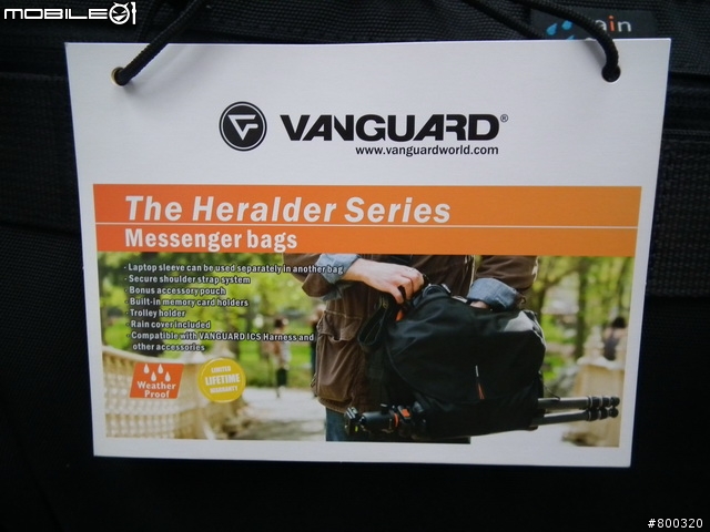 [分享] Vanguard The Heralder 38 精嘉 傳信者 NB相機側背包