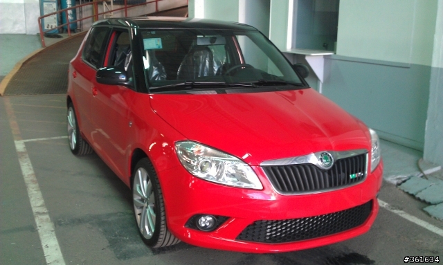 FABIA RS 有實車可以看囉