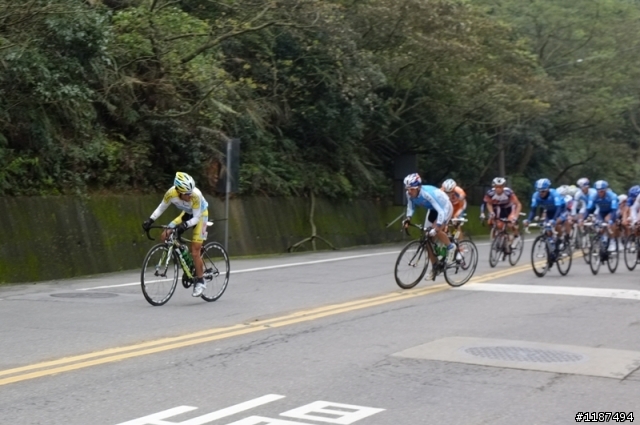 2012 環台賽-桃園站 乳姑山登山點前1公里