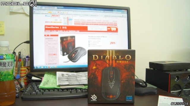 [開箱] SteelSeries 暗黑破壞神3 電競雷射滑鼠
