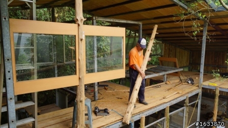  DIY簡單蓋鋼構木屋