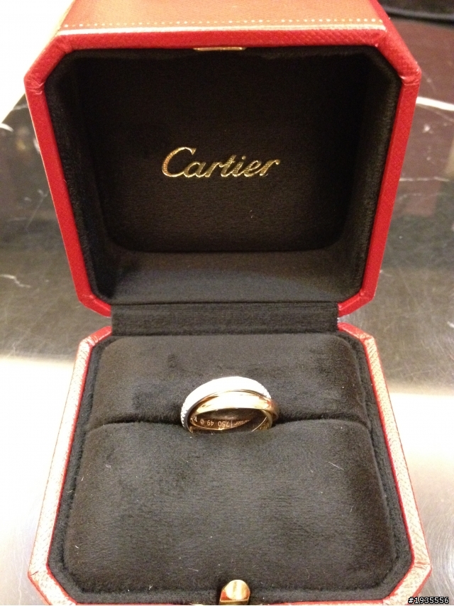 Cartier Trinity 三環鑽戒開箱