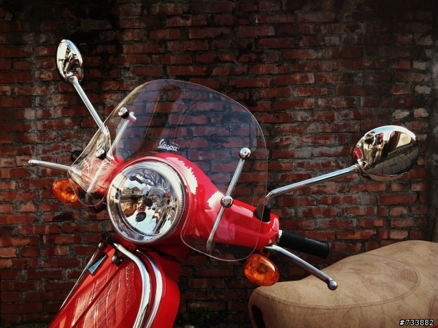 VESPA LX125 紅通通小遊北埔