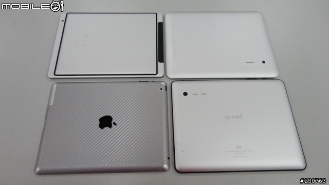 一次三台大陸 9.7" MID +ONDA Vi30 8" 開箱