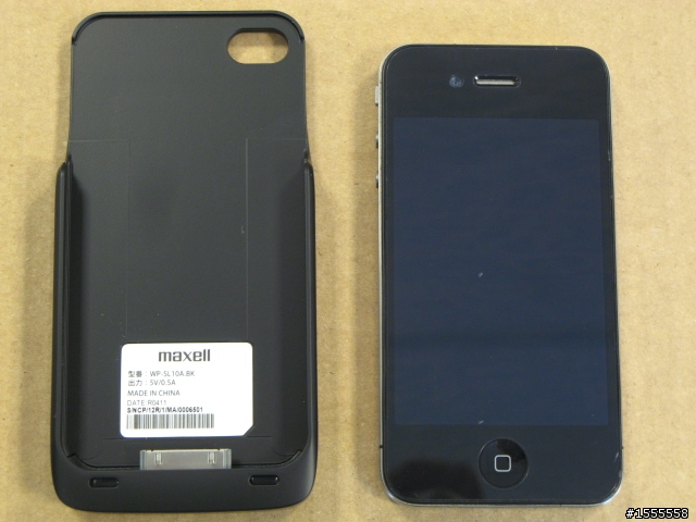 iphone 4s Qi無線充電 MAXELL WP-SL10A
