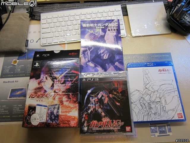 【開箱】PS3機動戰士鋼彈 UC 機動戦士ガンダムUC