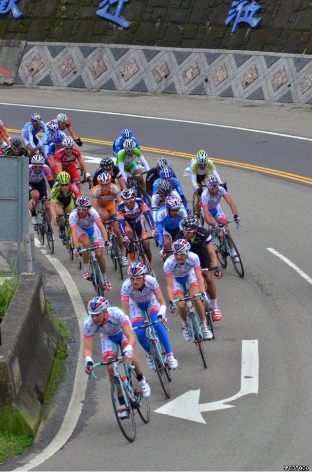 2012環台賽第三站桃園---市區熱身路段及角板山照片