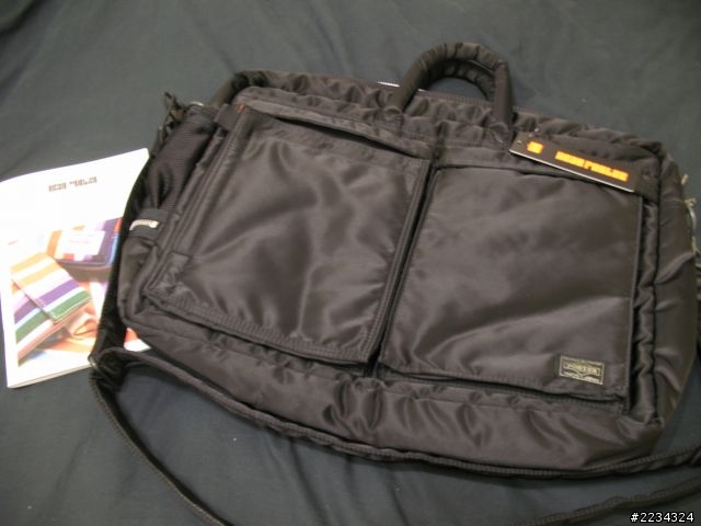 [開箱] Head porter tanker-original brief case