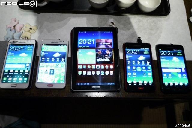 我家都是大機機....NOTE家族^_^"