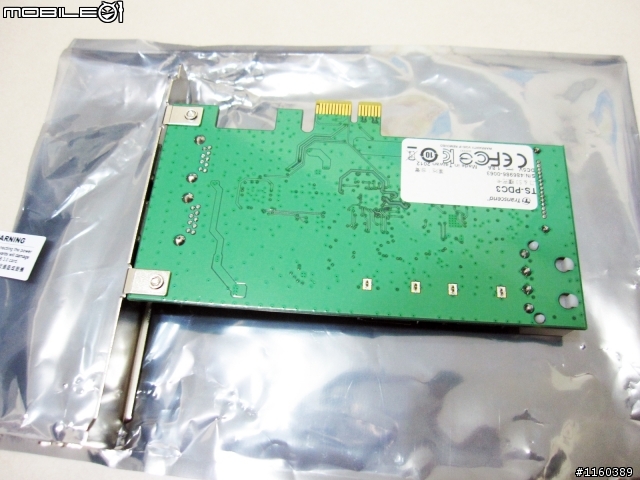 [遲來的開箱]補充SATA3線 + 創見-PDC3 (USB3.0+SATA-III擴充卡) + Intel SSD 520 120GB