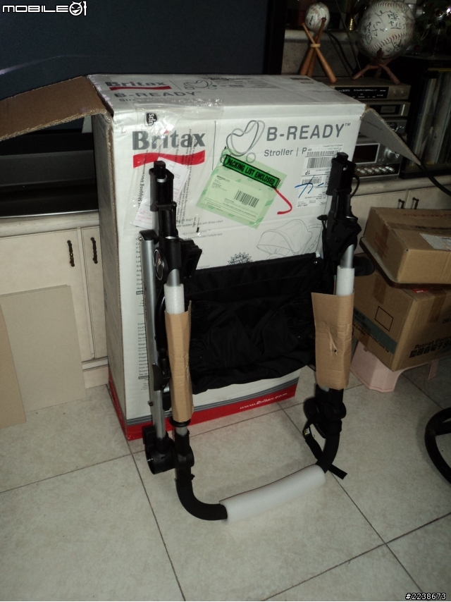 [開箱]Britax B ready雙人推車到囉!!