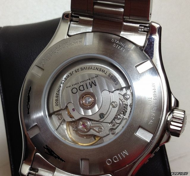 [開箱] MIDO Ocean Star Captain 200米潛水錶-黑/42.5mm