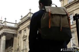 ALLY CAPELLINO Dean Khaki Rucksack