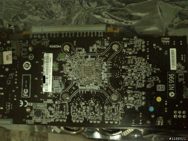 近期很夯的MSI 6850,買來結果發現是返修品