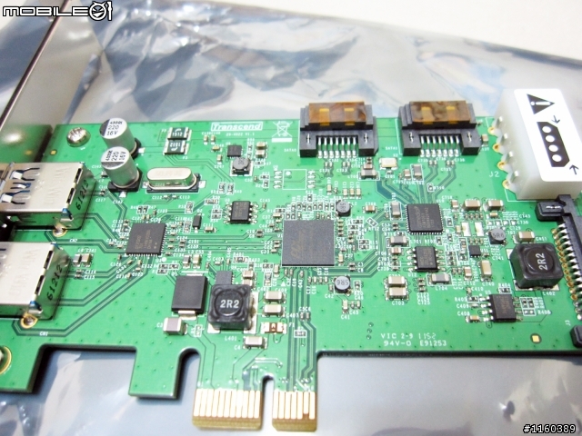 [遲來的開箱]補充SATA3線 + 創見-PDC3 (USB3.0+SATA-III擴充卡) + Intel SSD 520 120GB