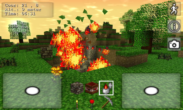 Windows Phone也出了個類似Minecraft的遊戲！！而且是免費的！！