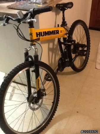 最原始H2附送的Hummer Montague腳踏車