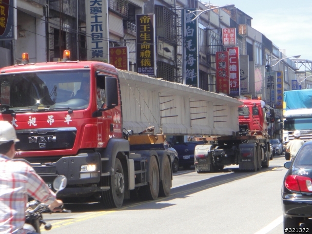 man scania 雙車頭運輸