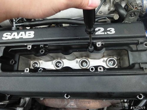 saab 9000 汽缸蓋墊片更換 DIY