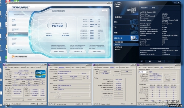 當Ivy Bridge對上Sandy bridge之內顯3D效能大PK
